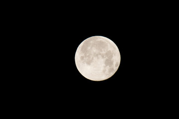 The moon will pass through Earth's shadow 01-23-2019 in the only total lunar eclipse. The Moon is an astronomical body that orbits planet Earth and is Earth's only permanent natural satellite.