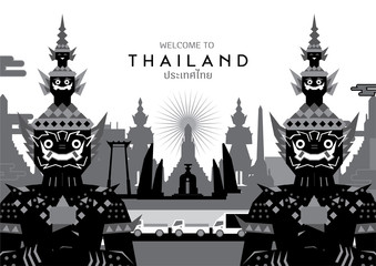 Thailand wallpaper concept