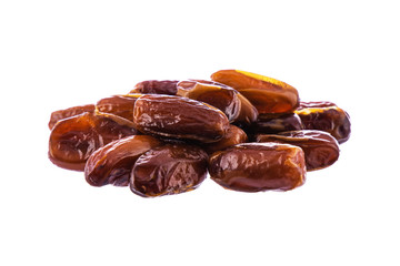 almonds, almond nuts heap isolated on white background