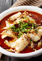 Chinese food, Boiled spicy fish
