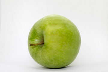 Photography of an apple.