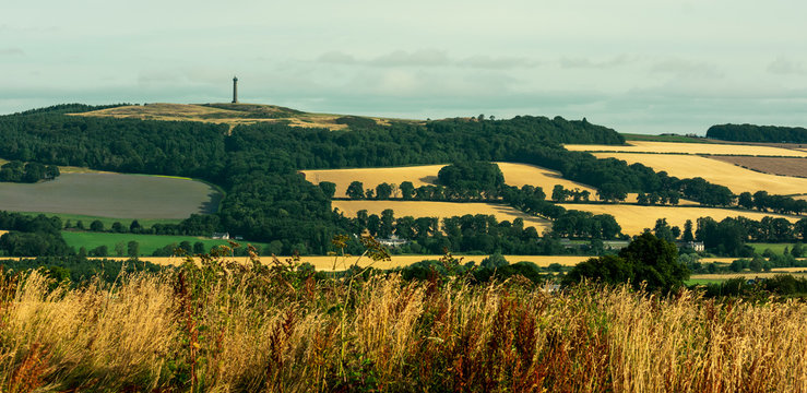 View from Wester Ulston, near Jedburgh, Scotland