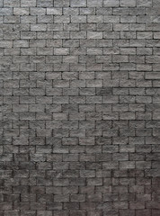 Dark red brick wall texture background. Surface texture masonry bright cleaned brickwork.