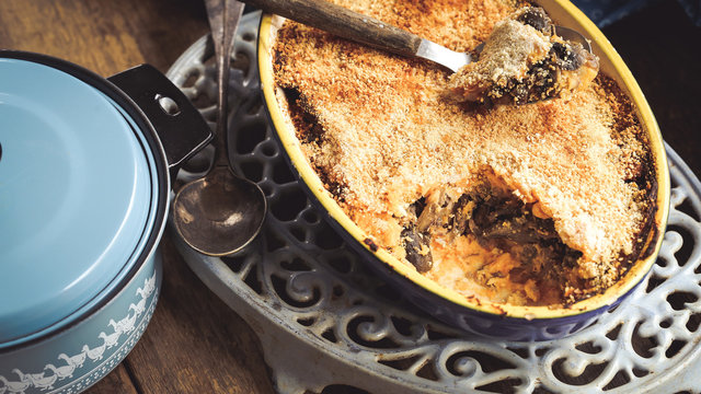 hachis parmentier de canard et patates douces