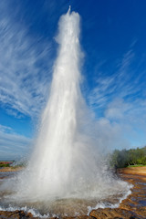 beim grossen Geysir, Island