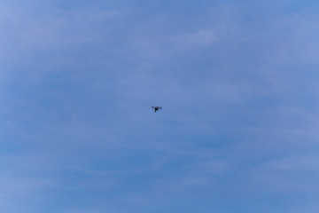 Quadcopter in the sky