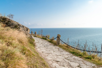 Famous cliff near by Balgarevo village in Bulgaria