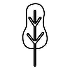 Abstract tree icon 