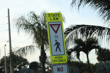 Yield to Pedestrians