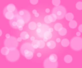 Christmas bokeh pink background