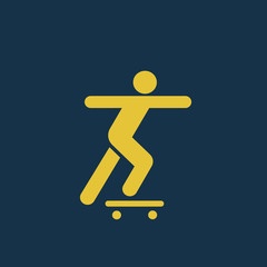 web design icon and symbol. Flat vector sign isolated on blue background. Simple vector illustration for graphic and web design.	