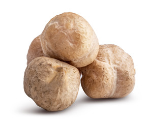 Chickpea isolated on white background