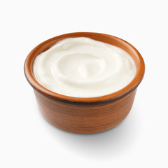 Organic milk products concept