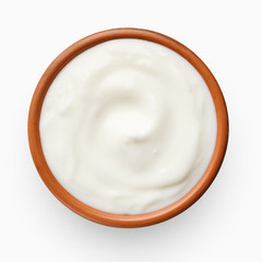 Organic milk products concept