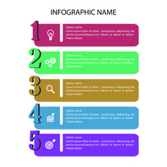 Infographic template design , Infographic element 