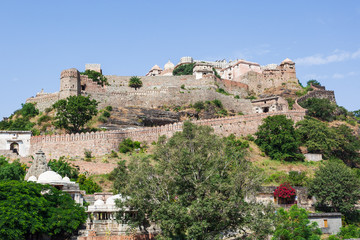 Obraz premium Kumbhalgarh Fort, India 