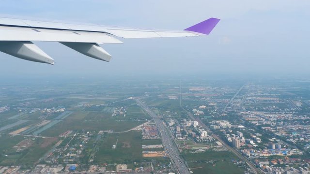 Departure from Bangkok