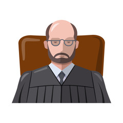 Vector design of law and lawyer symbol. Set of law and justice vector icon for stock.