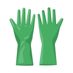 Vector illustration of glove and winter logo. Set of glove and equipment stock vector illustration.