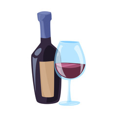 Isolated object of food and drink sign. Set of food and store vector icon for stock.