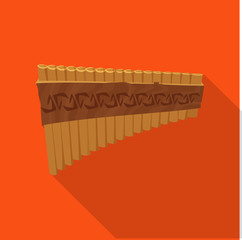 Isolated object of music and tune logo. Set of music and tool stock symbol for web.