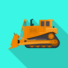 Vector illustration of build and construction logo. Collection of build and machinery stock symbol for web.