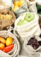 Zero Waste Food Storage Eco Bag Top View
