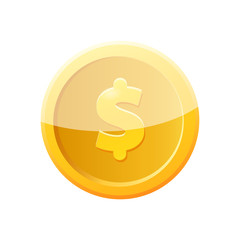 Vector illustration of bank and money symbol. Collection of bank and bill vector icon for stock.