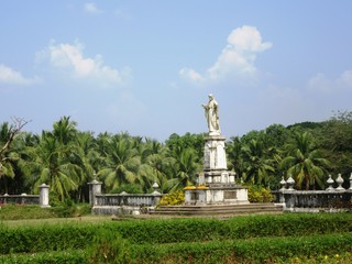 Kathedrale von St. Cajetan in Velha Goa / Goa in Südindien
