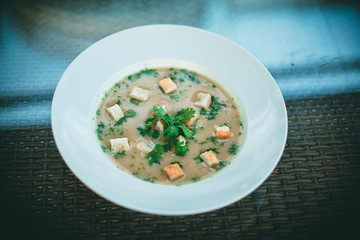 bowl of soup