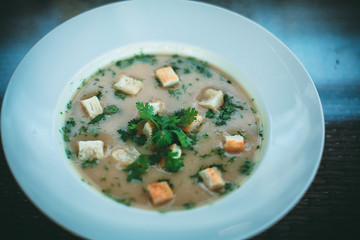 bowl of vegetable soup