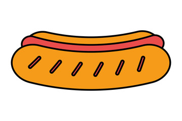 delicious hot dog food