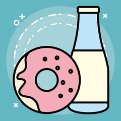 sweet donut design