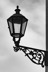 Fototapeta na wymiar Lampe Laterne Mono