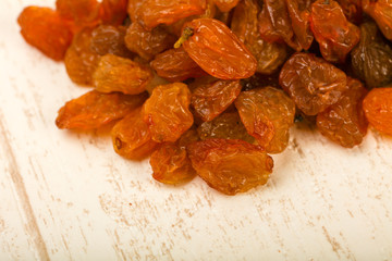 Raisin heap