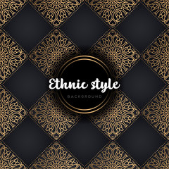 luxury seamless pattern mandala