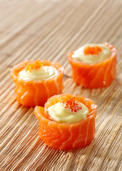 Delicious Japanese food, sushi