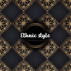luxury seamless pattern mandala