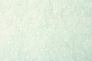Broken glass texture background. Small glass pieces background.