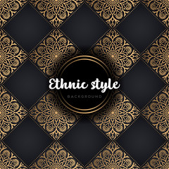 luxury seamless pattern mandala