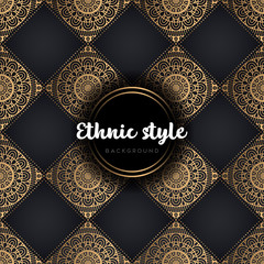 luxury seamless pattern mandala