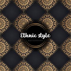 luxury seamless pattern mandala