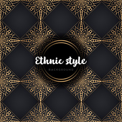 luxury seamless pattern mandala