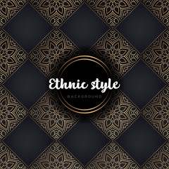 luxury seamless pattern mandala