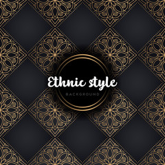 luxury seamless pattern mandala