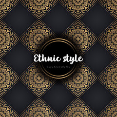 luxury seamless pattern mandala