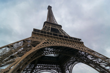 Paris France. Eiffel tower.