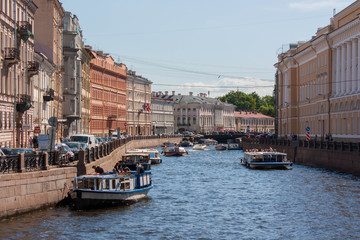 Obraz premium St. Petersburg, Moika River