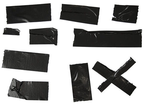 Klebeband schwarz isoliert panzertape ducttape