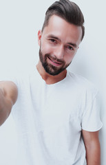 Obraz premium closeup.happy young man